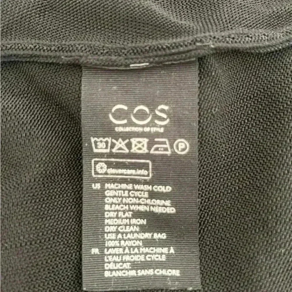 COS Women’s Black Oversized Tunic Dress - Size XS - Picture 12 of 12